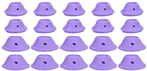 20 Stücke No Heat Friseur Lockenwickler, Silikon Lockenwickler, Hair Style Wave Former Mushroom Shaped Lockenwickler Set Home für Frauen (inklusive 2 Verschiedenen Größen)
