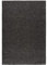 Mynes Home Hochflor Shaggy Teppich einfarbig dunkel grau 160x220 cm/pflegeleicher Langflor Wohnzimmer Teppiche