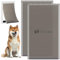TonGass (2-Pack) PAC11-11040 Extra Large Dog Door Flap Replacement Compatible with PetSafe Freedom Dog Door, 13 6/8x24 Pet Door Replacement Flap with Magnetic Closure, Weather-Proof & Warp-Resistant