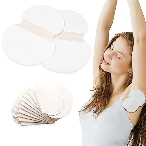 80 Patchs Patch anti Transpiration, Aisselles Anti Transpirant, Invisible et Confortable pour une protection de 24h, Coussinets anti-transpirants pour Hommes et Femmes