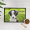 Wanapix | Tapis Gamelle Personnalisé pour Chat et Chien | Tapis de Bol avec Photo et Nom | Matériau Très Résistant/Antidérapante | Lavable en Machine | 60x40 cm | 100% Personnalisé