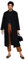 Trendyol Women's Damen Gerade Lange Ärmel Regulär Hijab-Mantel Modest Coat, Black, 38