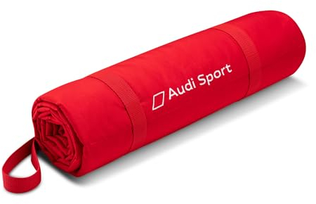 Audi 3292400100 Picknickdecke Outdoor-Decke, Größe: 130x170cm, rot