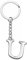 LUODAN Cadeau Femme Homme Porte-clés, Argent A-Z 26 lettre initiale pendentif porte-clés-Cadeaux Sœurs Amitié Collègue Papa Marraine Parrain idées Cadeaux Meilleur Ami Anniversaire (U)