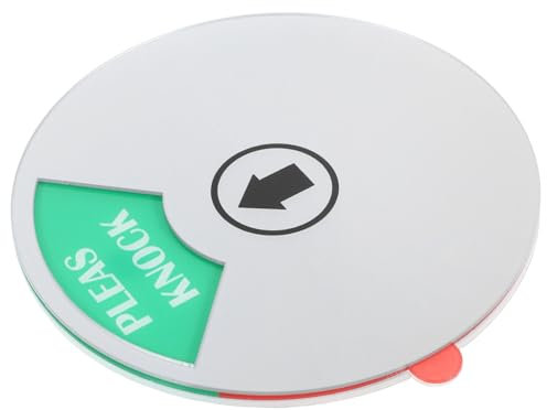 BUGUUYO 5 Zoll Hotel Tür Magnet Büro Tür Zeichen Bitte Klopfen Tag Erinnern Zeichen von Büro Treffen