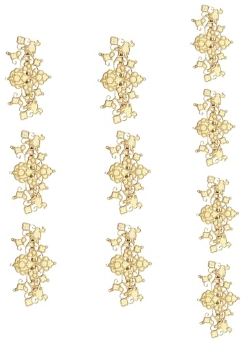 Metall-Haarnadeln, Basis für Enthusiasten, die personalisierte Haarspangen herstellen, Haarklammern, Basis für Schmuckherstellung, 10 Stück
