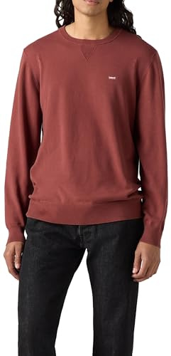 Levi's Men's Lightweight Housemark Sweatshirt, Andorra, M