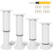 Izrielar 8er Möbelfüße Set,möbelfuß verstellbar12-18cm,Stahl Tischbeine,Vergrößerte Basis.Mit 16 Pcs Schrauben + 1 Pcs Schraubendreher,für Möbel Sofa Bett Nachttisch Schrank Kabinett(weiß)