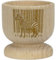 'Barcode Zebra Stripes' Wooden Egg Cup (EC00027909)