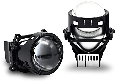 YUCHUANGYE Outdoor Tv Cover 3.0 Inch Projector Lenses Headlight 3R G5 K1 Projector Lenses 6000K 40W Universal Car Headlamp Retrofit Styling Outdoor Tv Enclosure