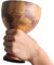 Knitluxe Indiana Jones Réplique du Calice du Saint Graal résine 1:1 pour Halloween Cosplay Coupe Holy Grail Calice