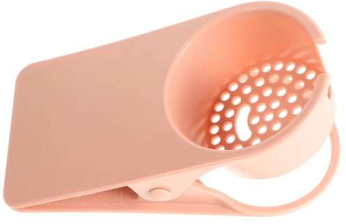 Amosfun Portavasos Colgante con Clip para Mesa Portavasos Versátil para Escritorio para Taza De Café Silla De Playa Baño Plástico