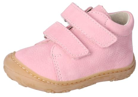 RICOSTA Mädchen Kletthalbschuhe Chrisy, Baby und Kleinkinder Lauflernschuhe, Weite: MITTEL, lose Einlage, terracare, Mallow (330), 21 EU