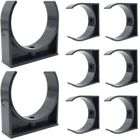 PVC Pipe Clamp Hanger Bracket for 3 inch Sch40 PVC Pipe (8 Pack)