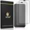 Kuteja Matt Panzer Schutz Glas für iPhone 11 Pro Max/XS Max [2 Stück], 9H Härte Full Screen Matte Schutzfolie, Anti-Fingerabdruck, Blendschutz, Anti-Kratzen Gehärtetem Glas Displayschutzfolie