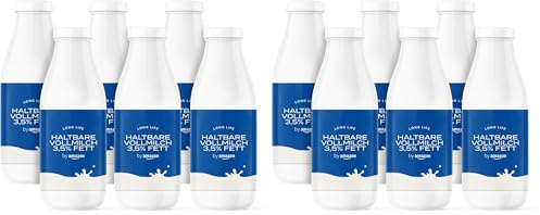 by Amazon Haltbare Vollmilch 3,5% Fett, 6L (Packung mit 12)