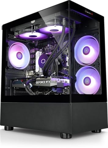 Kiebel Gaming PC Invader XS, AMD Ryzen 7 9700X, 32GB DDR5-6000, Radeon RX9070 16 GB GDDR6, 1TB M.2 SSD, WLAN, Bluetooth, Windows 11 [187218]