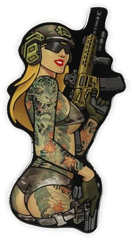 M-Tac Aufkleber Tactical Girl #4 Tatto Yakuza