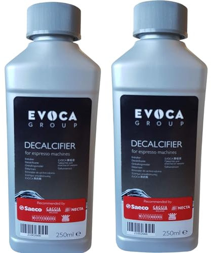 Quailitas Machine Descaler, 250ml, Pack of 2, Compatible with Saeco, Gaggia and Necta