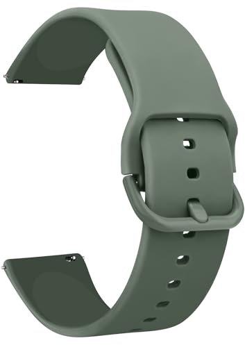 ZGCE Correa para Amazfit GTR 3/3 Pro/GTR 2 / 2e / GTR 47mm, 22mm Correa de Silicona para Amazfit Stratos 2/3 / Cheetah Pro, Verde aguacate