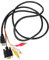 KICHOUSE Cable Adaptador De 15 M A Vga Cable De Conexión De Alta Definición Cable Portátil De Alta Definición Cable Multimedia De Alta Definición A Vga Color Negro Y Cobre