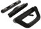 Mipcase 1Ensemble Porte Coulissante avec Serrure pour Portes de Garde Robe et Patios de Robuste Installation Facile Compatible avec Portes