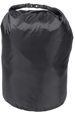 MOBUTOFU Multifunktions Trockentasche 40l Faltbar Praktischer Packsack für Outdoor Aktivitäten und Camping in Schwarz aus Wasserfestem Stoff