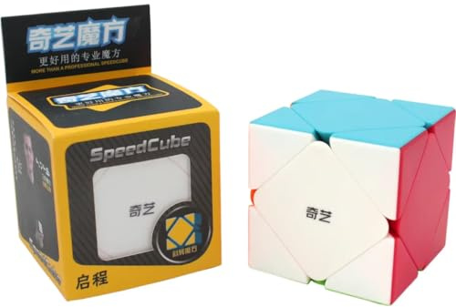 Logica Spiele - Zauberwürfel Skewb Qicheng 3x3 - Würfel ohne Aufkleber - Speedcubing Cube - 3D-Puzzle - Skewb billig - Logische Spiele