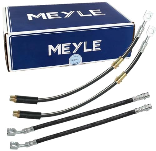 4x Meyle Bremsschlauch vorne + hinten | 614 525 0005 + 614 525 0004 passend für Vectra C 9-3