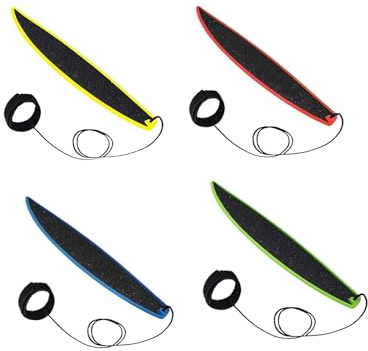 Novelty Funny Finger Surf Board für Auto – Windgriffbrett mit String für Erwachsene kreativen Spielen unterwegs (Blue, 10X3cm)