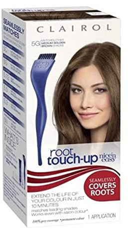 Clairol Root Touch Up Permanent Hair Dye 5G Medium Golden Brown