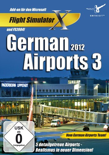 Flight Simulator X - German Airports 3 - 2012 (Add - On) - [PC]