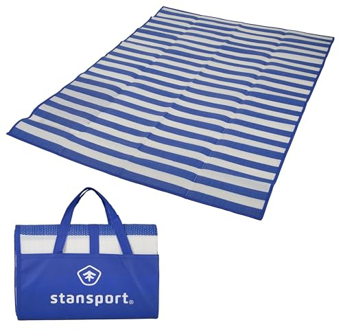Pacific Play Tents Stansport 507-50 Tatami Straw Ground Mat, Blue, 60 L x 78 W