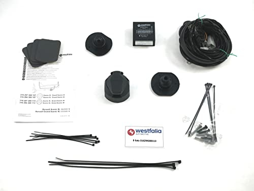 Westfalia Elektrosatz 13-polig und fahrzeugspezifisch für Renault Scenic (BJ 06/2009-08/2016) - auch für Scenic Xmod