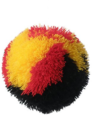 Bommel Deutschland 2 Stück je 7cm Wollbommeln für Mützen Beanies Schlüsselanhänger