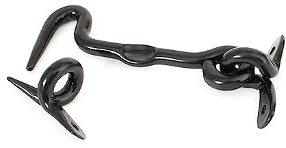 From The Anvil Black 4 Inch Forged Cabin Hook