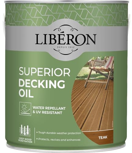 Liberon 2.5L Teak Decking Oil Protection