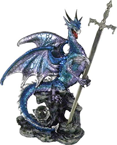 Nemesis Now Brieföffner Schwert des Drachens 23cm blau