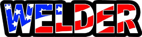 Aufkleber Autoaufkleber JDM Die Hart - 3 - Welder US Flag Hard Hat Helmet Stickers 50mmx25mm H158