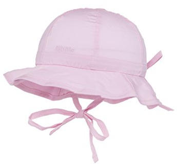 maximo Mädchen Mütze Hut, UPF 15, Gr. 45, Rosa (zartrosa 30)