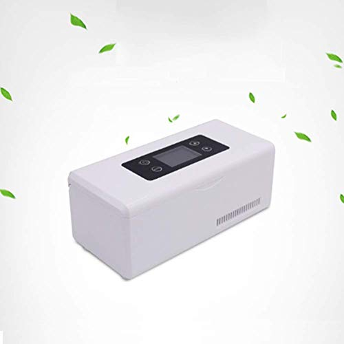 Mini RéFrigérateur à Insuline avec Batterie, Glacière à Médicaments Portable, Voyage, Voiture, InterféRon, Vaccin, Gouttes pour Les Yeux Rangement