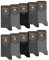 Chaussettes Coton Confort Homme Femme (10 Pairs) sans Elastique et Couture (43-46 Gris Anthracite Noir)