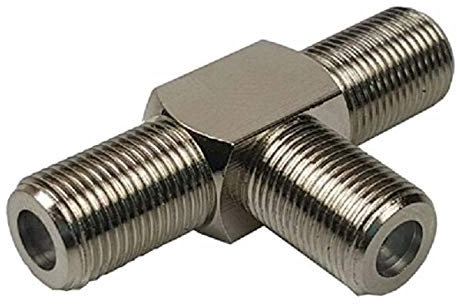 K M Electronics® F Screw Type T Splitter Sky Satellite TV FREEVIEW Virgin Cable