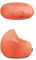 BuBiBag Beanbag Sitzkissen für Kinder & Erwachsene | Bodenkissen in 32 Farben & 3 Größen | Sitzsack für Indoor Outdoor | Wasser- & schmutzabweisend Material (Lachs-Erwachsene XL)