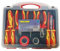 Toolzone 11Pc Vde Electricians Tool Kit, Screwdrivers, Plier 6 Long Nose, Side Cut & Wire Stripper.