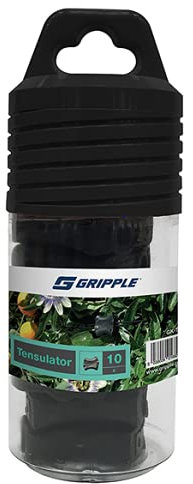 Gripple Lot de 10 tendeurs pour plantes grimpantes et plantes Noir