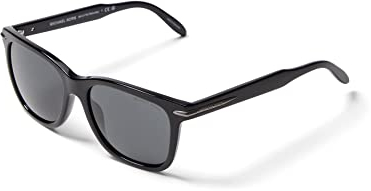 Michael Kors MK2178 Telluride Black/Dark Grey Solid One Size, Schwarz, 54