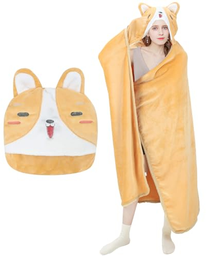 MSISILY Tragbare Decke, Flauschig Kuscheldecke Mit Ärmeln, Sherpa TV-Decke Geschenk Für Frauen Kinder, Sofadecke Fleecedecke Wohndecke Winterdecke…