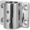316 in Acciaio Inox Boat Deck Corrimano Raccordo, Base per Tubo Quadrato per Barche, 2,3X 1,8 X1,2 Raccordo Con Doppia Filettatura Superiore Facile Da Installare per Tutti I Tipi Di Yacht