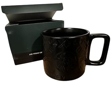 Starbucks Las Vegas Collection Limited Tasse en céramique noire 414 ml